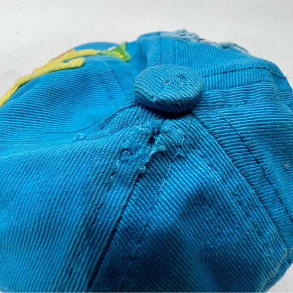 Kids Tees by Stephen Joseph Blue Little Kids beach Seashell Embroidered Hat - Picture 5 of 5